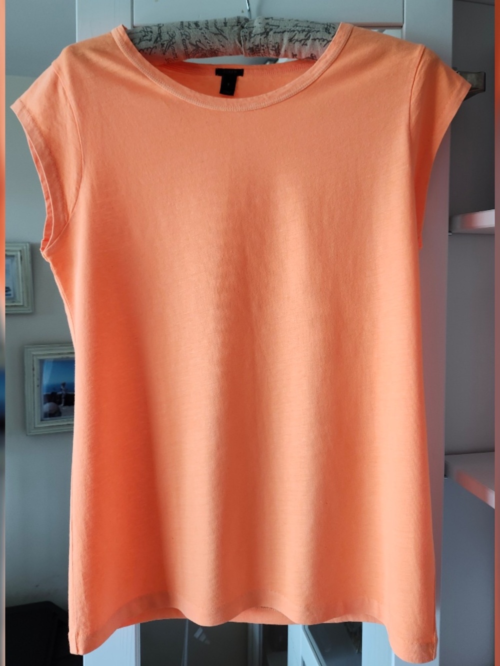 Women's J Crew linen cotton blend t-shirt - Small